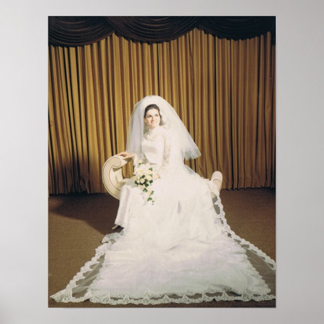 Poster Mariée rétro (Devant)