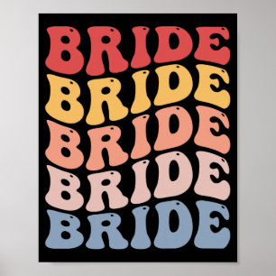 Poster Mariée Super de bachelorette