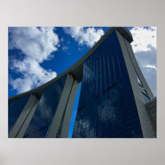 Poster Marina Bay Sands Singapour Skyline Architecture