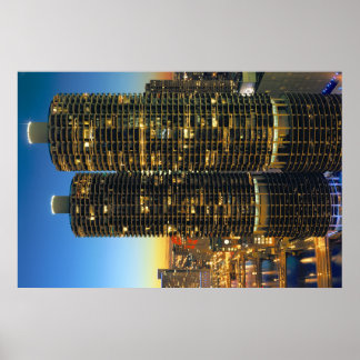 Poster Marina City Chicago