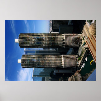 Poster Marina City Chicago
