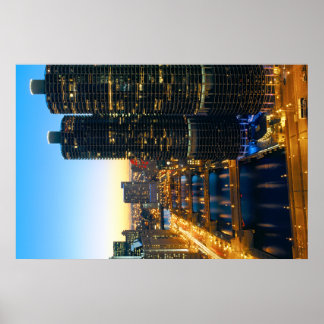 Poster Marina City Chicago