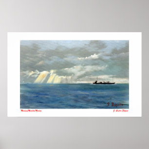 Poster Marina/Mariña/Marine