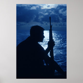 Poster Marine américaine