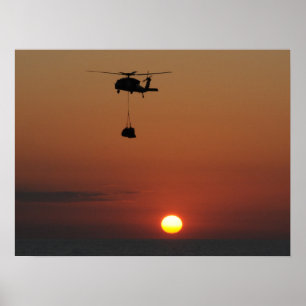 Poster Marine américaine MH-60S Seahawk