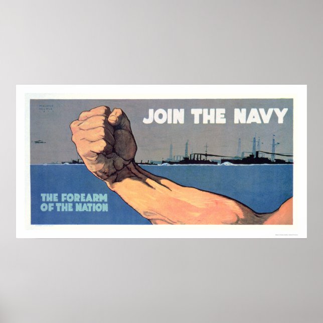 Poster Marine - L'avant-bras de la nation (US02142) (Devant)
