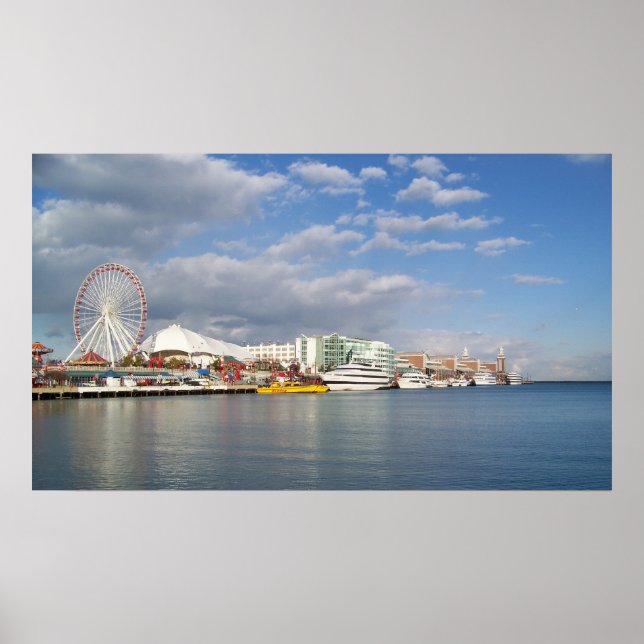 Poster Marine Pier (Devant)