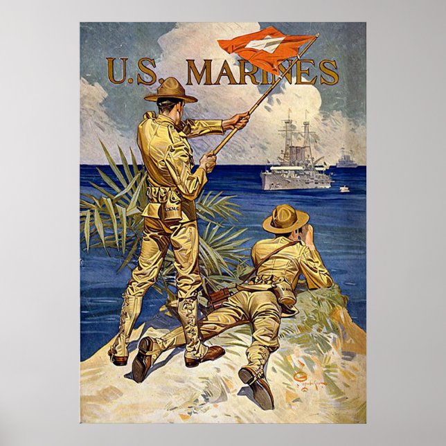 Poster Marines (Devant)