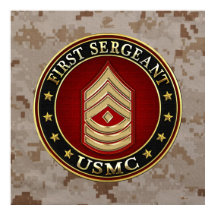 Marines des États-Unis : Premier sergent (USMC 1er