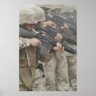 Poster Marines en Irak