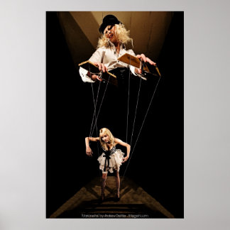 Poster 'Marionette' par Andrew Gettler