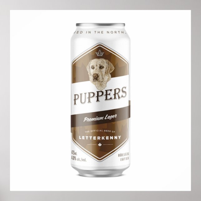 Poster Marionnettes officiellement Waynes bière préférée (Devant)