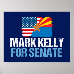 Poster Mark Kelly pour le Sénat
