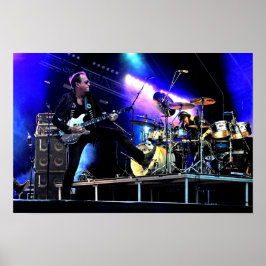Poster Mark King Niveau 42 En Concert