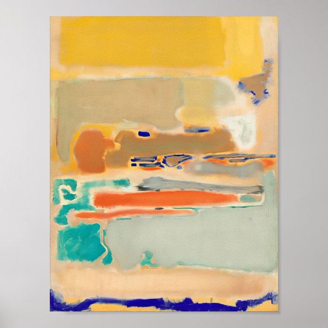 Poster Mark Rothko - Multiforme - 1948 (Devant)
