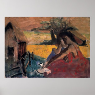 Poster Mark Rothko - Scène rurale - 1936