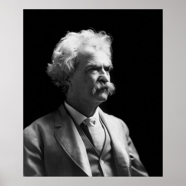 Poster Mark Twain (Devant)