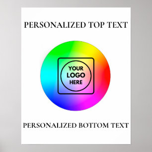 Poster Marketing de marque d'entreprise personnalisée pou