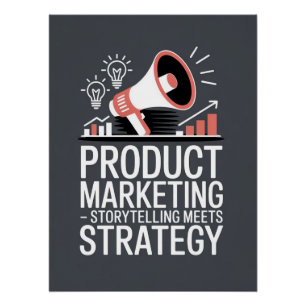 Poster Marketing de Produit – Stratégie Audacieuse