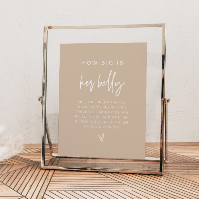 Poster MARLO Boho Terracotta Quelle est la taille de son  (Créateur téléchargé)