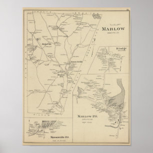 Poster Marlow, Cheshire Co