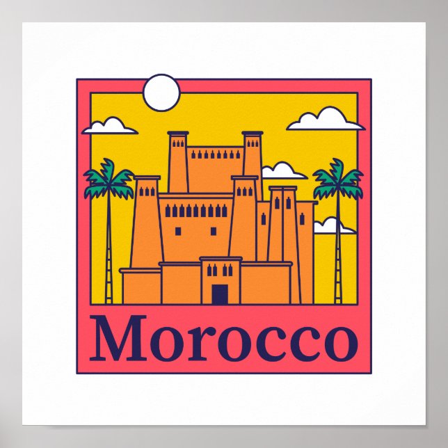 Poster Maroc (Devant)