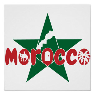 Poster Maroc : Où le patrimoine brille aujourd'hui