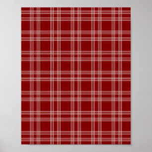 Poster Maroon En vichy