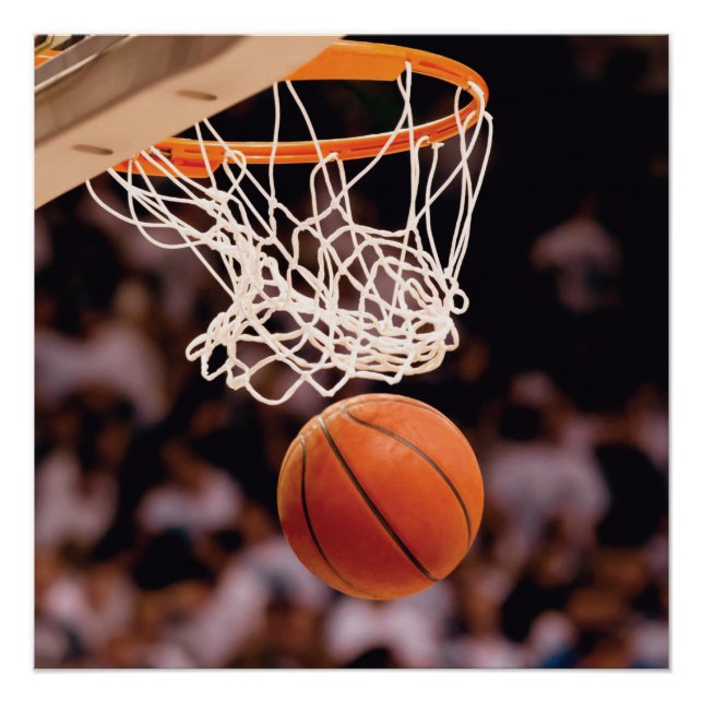 Poster Marquage au basket (Devant)