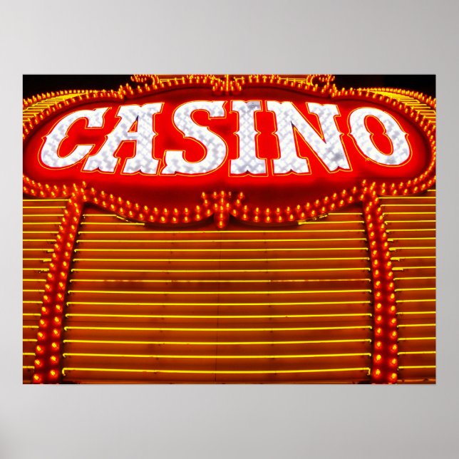 Poster Marque du casino à Carson City (Devant)