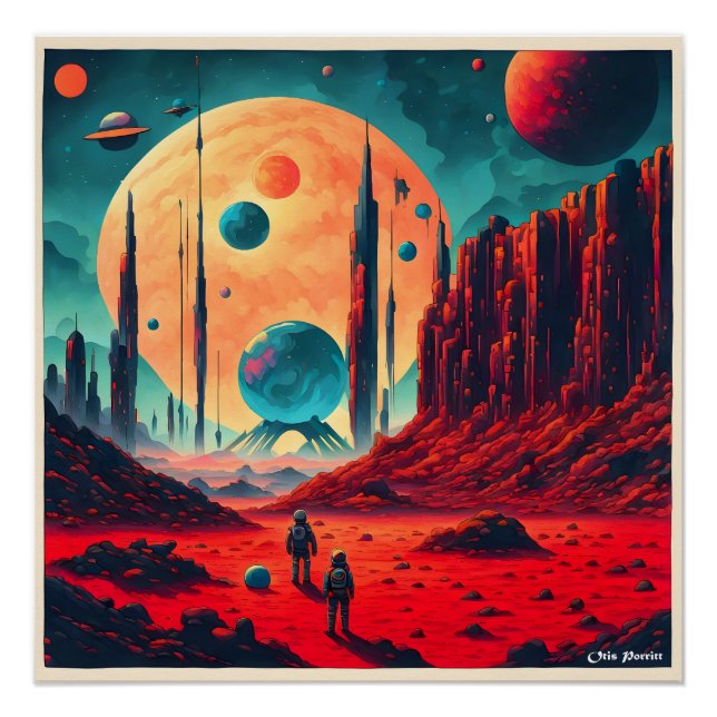 POSTER MARS CONQUEST 3 (Devant)