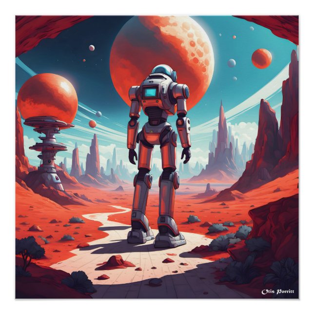 POSTER MARS CONQUEST 4 (Devant)