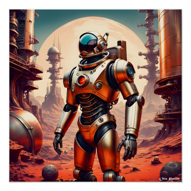 POSTER MARS CONQUEST 6 (Devant)