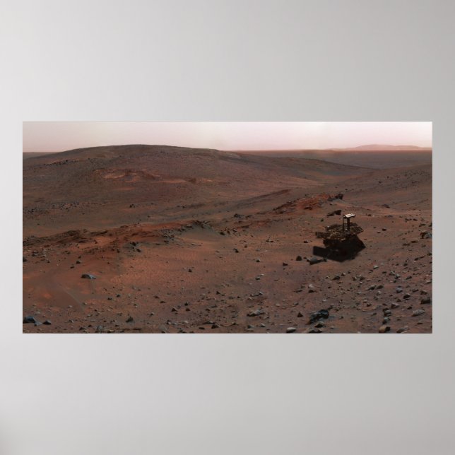 Poster Mars Exploration Rover Spirit (Devant)