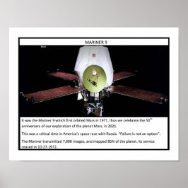 Poster Mars Mariner 9