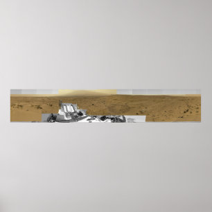 Poster Mars Panorama : Une image historique