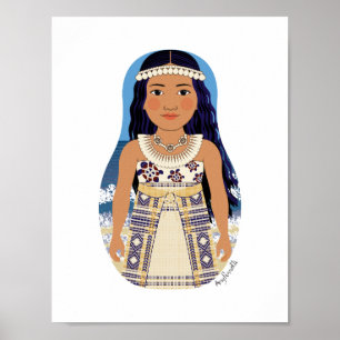 Poster Marshallese Matryoshka