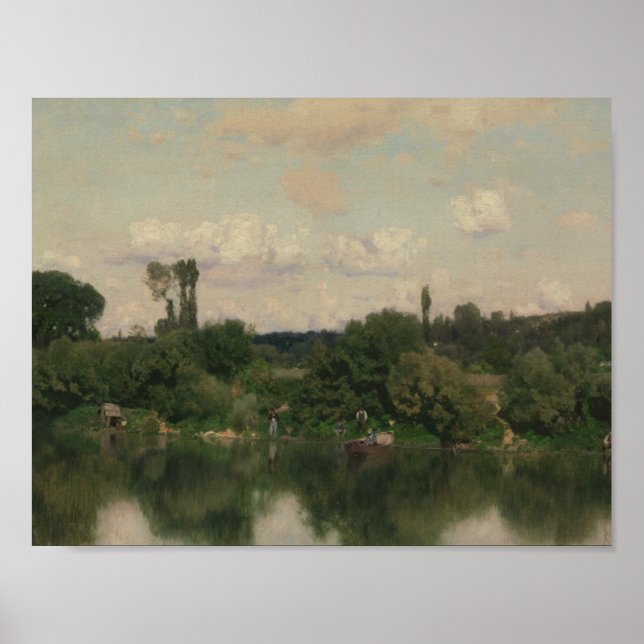 Poster Martin Rico y Ortega - Sur la Seine (Devant)
