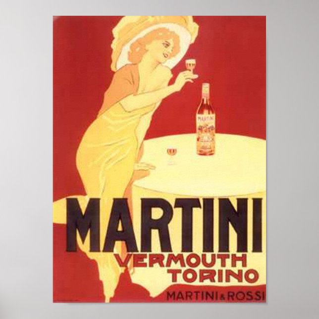 Poster Martini Vermouth Torino (Devant)
