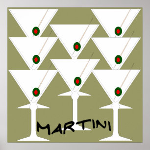 Poster Martinis