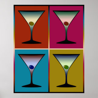 Poster Martinis 24
