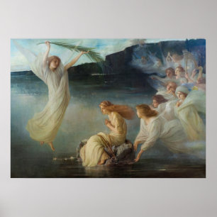 Poster Martyre de Saint Christina par Vicente Palmaroli