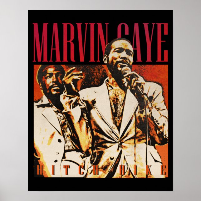 Poster Marvin Gaye (Devant)
