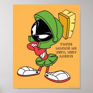 Poster MARVIN LE MARTIAN™ agacé