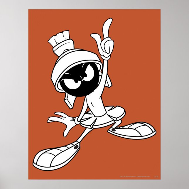 Poster MARVIN LE MARTIAN™ Big Speech (Devant)