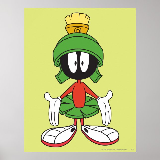 Poster MARVIN LE MARTIAN™ Confus (Devant)