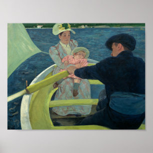 Poster Mary Cassatt - La fête de la navigation