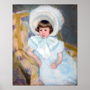 Poster Mary Cassatt - Portrait Louise-Aurore Villeboeuf