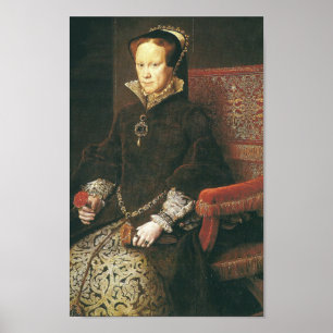 Poster Mary I de l'Angleterre "Mary sanglante "