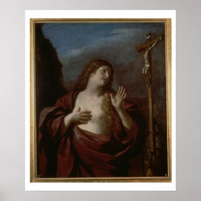 Poster Mary Magdalene à Penitence (oil on canvas) 2 (Devant)